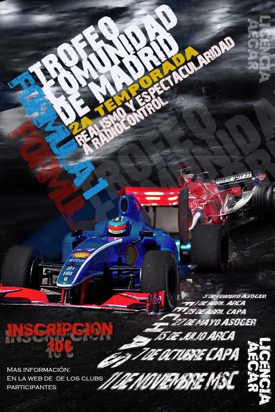 Reglamento de carrera para el Interclubs F1 2012 PRESENTACIÓN: Los clubes de la comunidad de Madrid ARCA, CAPA, ASOGER y MSC, ponen en marcha conjuntamente una iniciativa para el año