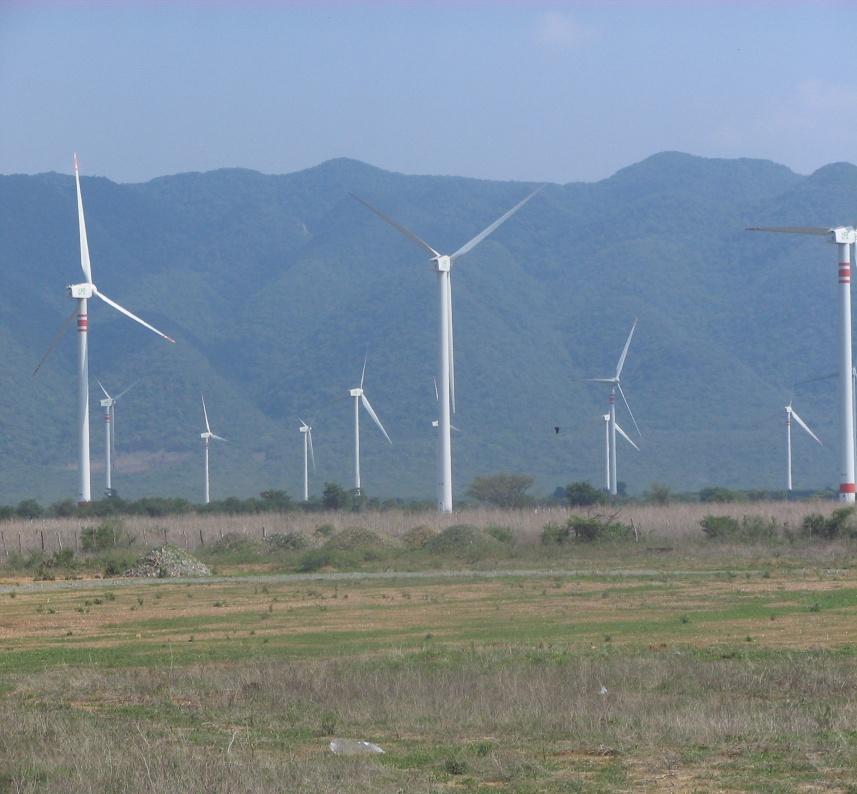 Oaxaca, se estima un potencial eoloeléctrico de mas de 10,000 MW y