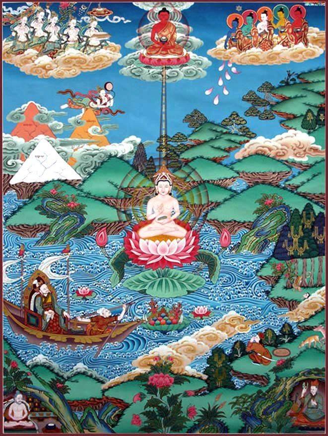 Guru Rinpoche / Padmasambhava / Padmakara Hoy 15 de junio, día 10º del mes lunar es un día muy santo y auspicioso, un muy buen día para orar y rendir homenaje a Guru Rinpoche.