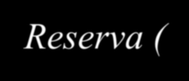 Reserva (Rebuttal) La reserva (o refutación) es la excepción de la aserción (conclusión) presentada.
