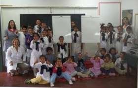 Donación de muebles infantiles, Centro MEC Villa del Carmen, Durazno Donación de materiales escolares, Escuela Peralta, Tacuarembó 6.4.5.
