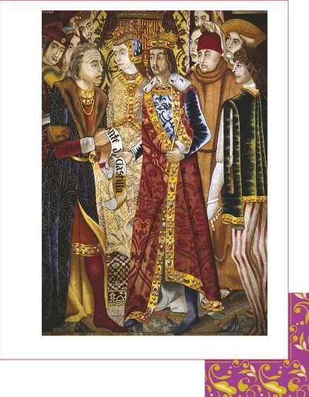 El encuentro entre la reina Isabel, el rey Fernando y Cristóbal