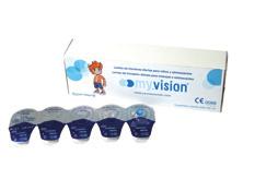 19 My.Vision Desechable Diaria para niños y adolescentes Pack de 30 lentes Pack de 90 lentes Características Lente Diaria para niños y adolescentes. Seguridad: En actividades deportivas.