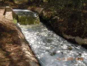 En el caso de Tarija, se tiene la PTAR de San Luis, que cuenta con reportes de monitoreo de sus descargas hacia la quebrada Torrecillas, afluente del río Materia orgánica en el efluente de la PTAR de
