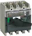 Interpact de 40 a 2500 A Presentación Los interruptores en carga de 40 a 2500 A realizan el mando y el seccionamiento de los circuitos de distribución eléctrica.