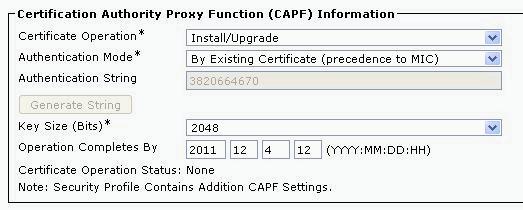 En la versión 8.X y posterior CUCM, la petición de los Teléfonos IP un archivo CTL por abandono incluso si esto no se ha creado.