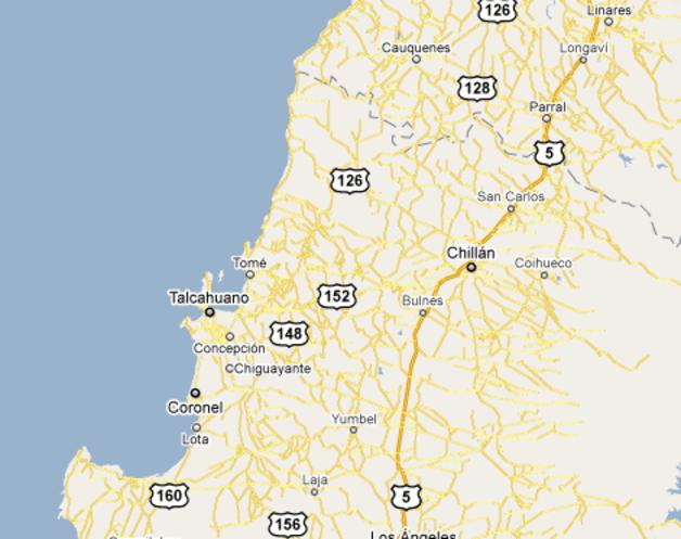 Efectos Terremoto en Masisa Chile 1 3 2 4 Epicentro en Cobquecura, 130 Km. al norte de Concepción. Todas las plantas aseguradas: Lucro cesante.