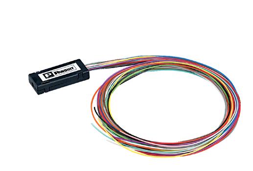 FSGR92Y Cable central de 2 fibras, OS2, monomodo, grado riser, con armazón interlocking interior/exterior.