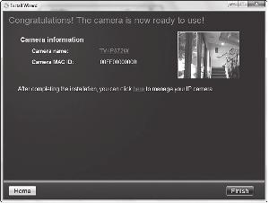 1. Do not install or mount the IP camera until after you complete the installation steps below. Temporarily place the IP camera next to your computer. 2.
