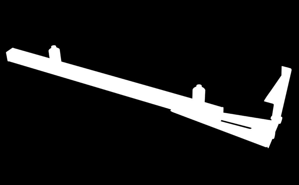 Gn Trakrite Barra Para Medir la Inclinación de la Rueda (Nº de pieza 77137) Diseñado para asegurar la utilización del indicador de ángulo de caída