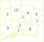 barcelona - distritos distrito ene-09 jun-09 ene-10 variación anual variación semestral histórico precios 1 ciutat vella 15,0 13,8 13,0-13,3% -6,0% 2 eixample 14,2 12,9 12,2-14,3% -5,6% 3 gràcia 13,2