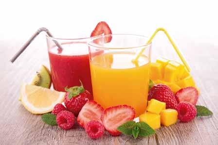 BEBIDAS Los jugos naturales son la mejor opción para refrescar, nutrir y darle vitalidad a nuestro organismo.