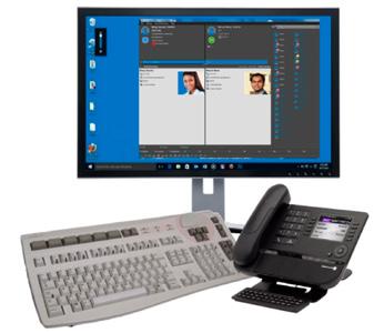 La aplicación Alcatel-Lucent 4059 Extended Edition Attendant Console permite a las operadoras dirigir las llamadas desde su ordenador a la persona correcta y ofrece una bienvenida personalizada.