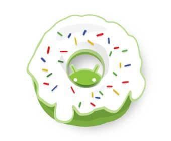 - Añadida auto-rotación. Android 1.6: Donut Ilustración 7: Android 1.6 Liberada el 15 de septiembre de 2009. - La búsqueda muestra resultados del historial web y contactos.