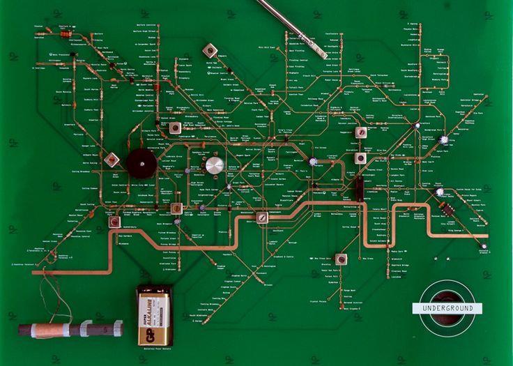 YURI SUZUKI: LONDON UNDERGROUND CIRCUIT MAP RADIO http://www.