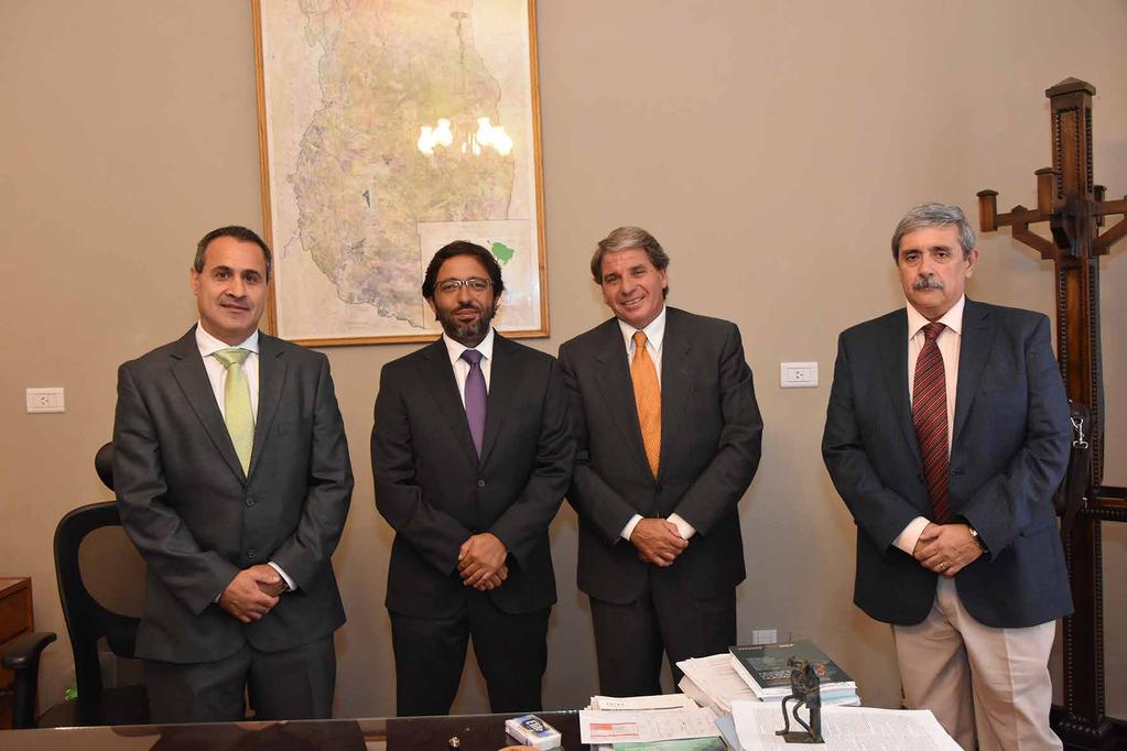 Novedades de la Procuración General de la Ciudad El Procurador General visitó la Provincia de Mendoza y firmó convenios de cooperación con la Fiscalía de Estado y la Universidad Champagnat Dres.