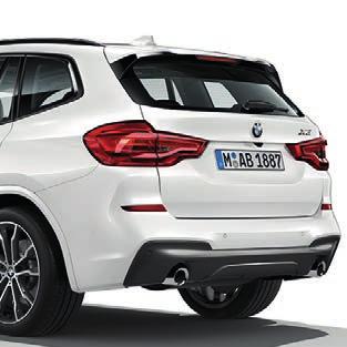 Con el nuevo BMW X3 disfrutará de la auténtica conducción BMW con sus Llantas de aleación 18 y su volante deportivo de cuero