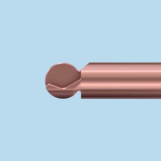 El anclaje de la barra únicamente encaja en el portabarras en una sola posición (véase el apartado Preparación del introductor de barras: carga de la barra ).