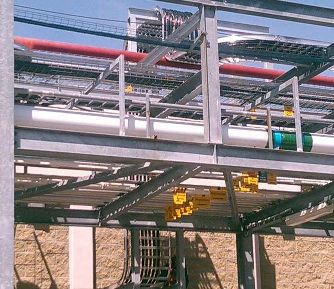 canalización para instalación eléctrica a prueba de explosivos, el cableado requerido en proyecto, y la conexión a cada una de las
