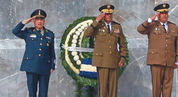 Particularmente los integrantes de la Comandancia General en el año 2007 realizaron visitas oficiales a Guatemala, El Salvador, Estados Unidos de América, República Federativa de Brasil, República