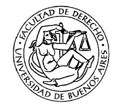 A menos que se indique en contrario, todas las actividades tendrán lugar en la sede de la Facultad de Derecho de la Universidad de Buenos Aires (Av.