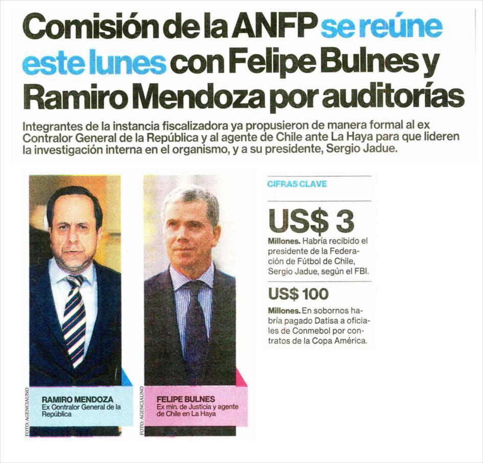 12/06/2015 DIARIO PULSO - STGO-CHILE 12 2 COMISION DE LA ANFP SE REUNE