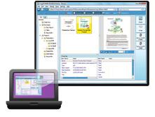 Una selección de accesorios modulares en línea simplifican la tarea de acabado profesional de los documentos.