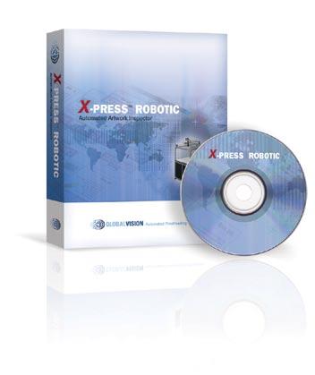 X-Press Robotic Sistema de comparación de material gráfico de formato ampliado basado en cámara X-Press Robotic es un producto basado en cámara totalmente automatizado que revisa desde e