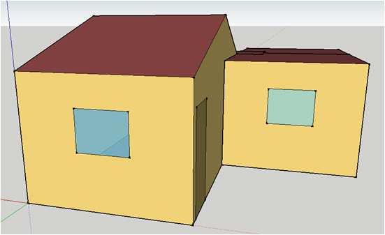 una vivienda Fonavi, en primer lugar se simuló la vivienda para un período de verano, ajustando la simulación con datos monitoreados.
