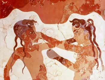 Aquí Creta se desprende de las cicladas y se une al egeo, desarrollando un arte nuevo. El Minoico Medio: la expansión del Arte.