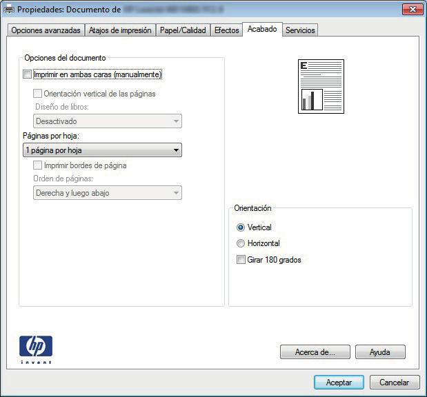 Tareas de impresión (Windows) Cómo imprimir (Windows) El siguiente procedimiento describe el proceso básico de impresión para Windows. 1. Desde el programa de software, seleccione la opción Imprimir.