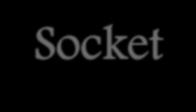 Socket Es un enlace de comunicación entre 2 programas de una red, una vez que se realiza el enlace se puede compartir información a través de éste.