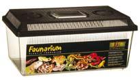 5 Faunarium Terrario de plástico todo-uso para reptiles, anfibios, ratones e insectos Ideal para transportar animales de terrarios o alimentos Sirve como