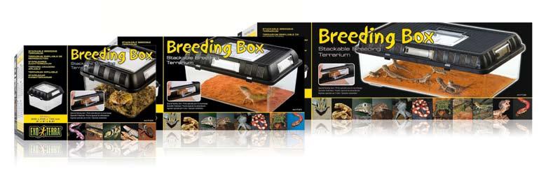 Breeding Box Terrario apilable de cría Ideal para transportar animales de terrario o