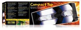 accesorios El Compact Top Exo Terra es una tapa para fluorescentes compactos de terrarios diseñada