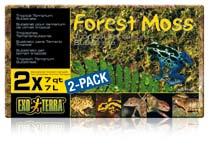 L Forest moss Sustrato para Terrario Tropical Completamente natural ( no colorante o químicos!