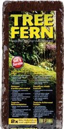 Tree Fern -Xaxim- Sustrato tropical blando para terrario Sustrato 100% ecológico y natural Blando y absorbente De olor y sensación naturales Aumenta la humedad en el terrario Estimula el