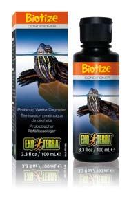 Use Biotize como filtro para crear bacterias no nocivas y para reducir los olores desagradables del agua.