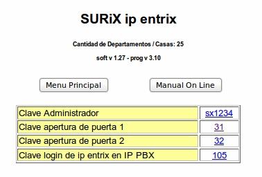 Descripción general El IP Entrix de SURiX, es un portero IP, inteligente, que se conecta como interno IP de una central telefónica IP (IP PBX).
