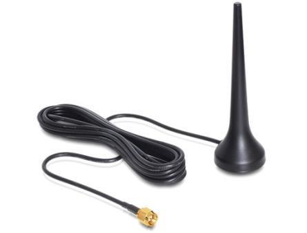 Con pie magnético cable 2,5m 0793900067 Radio antena flexible aumenta el rango de