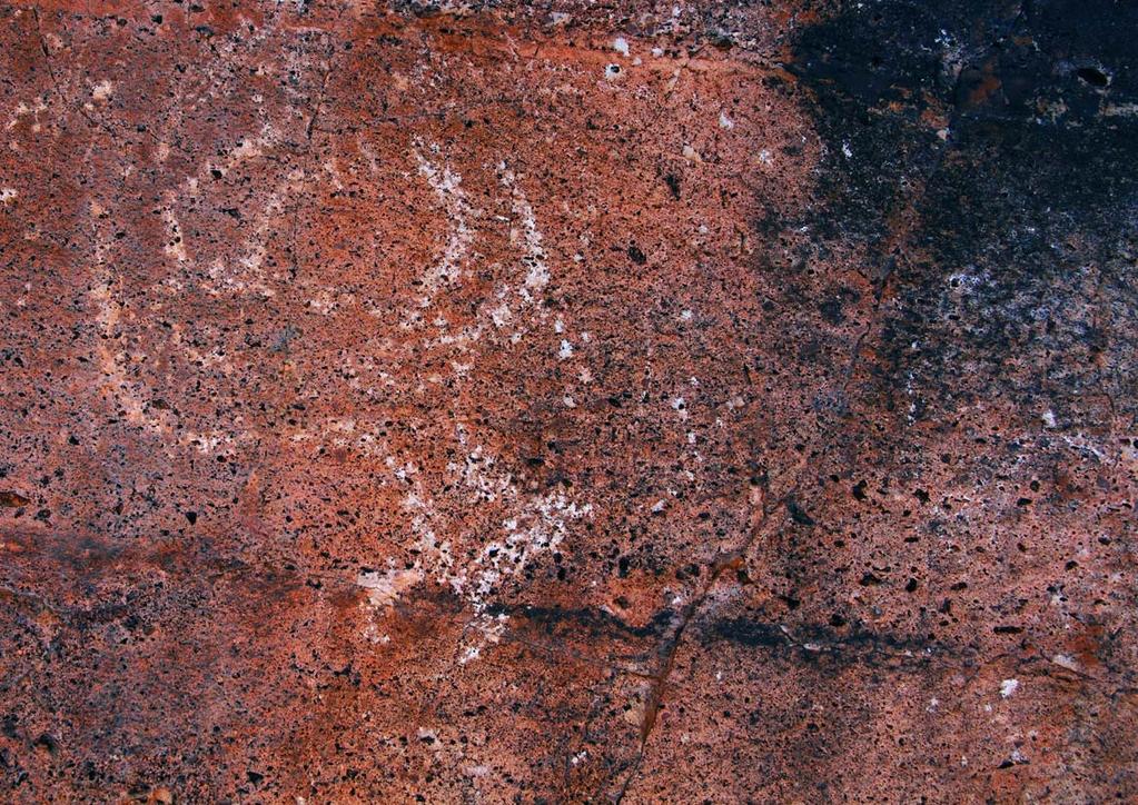 Petroglifo de berrendo Los berrendos son habitantes naturales de las planicies de Norteamérica. Los grupos indígenas que aquí habitaban dependían de ellos para conseguir alimento y vestido.
