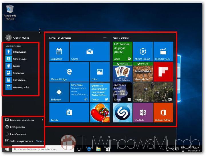 LAS APLICACIONES MODERN : En Windows 8 se introdujeron las aplicaciones Metro o Modern, que tomaban