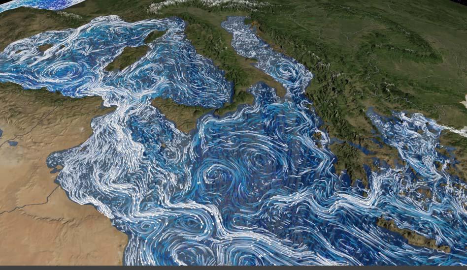 largas Información sinóptica El Mediterráneo: Un océano a pequeña escala NASA.