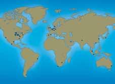 Soporte mundial Instalaciones en 37 países 40 plantas manufactureras y 14 centros de distribución Oficinas de ventas alrededor de todo el mundo Líder en tecnología Más de 1,000 ingenieros y