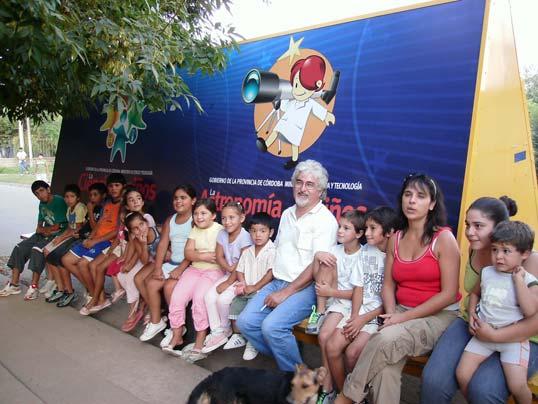 La astronomía y los niños 2009 Continuación de Programa de la Agencia Córdoba Ciencia en el nuevo Ministerio de Ciencia