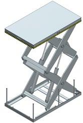 Comparativa de mesas de tijera reforzadas Características Usos intensivos y prolongados Aplicaciones para cargas pesadas Robustas y de alta