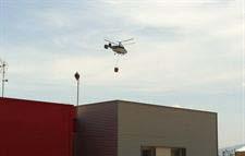 Están conscientes Un segundo helicóptero sufre un accidente en la zona de Cortes con dos heridos Un segundo helicóptero ha sufrido un accidente durante las tareas de extinción del incendio declarado