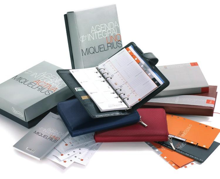 Todas las agendas se presentan en cajas de cartón que, además de proteger el producto, permiten convertir cada agenda en un regalo.