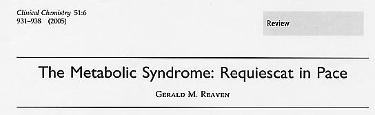 Diagnosing the Metabolic Syndrome in a person has neither pedagogical or