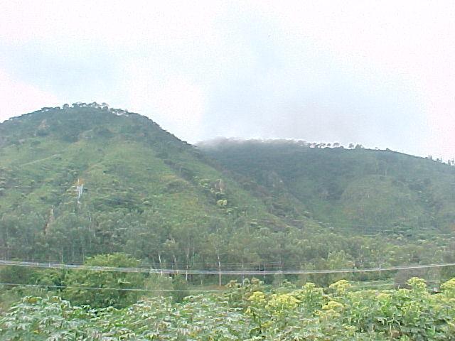 UBICACIÓN Vista de la Ciudad de Tepic y sentido de escurrimientos Volcán de San Juan parte aguas Sur de
